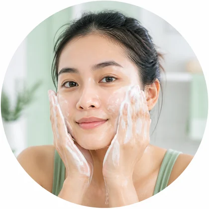ขั้นตอนทำความสะอาดและล้างหน้า